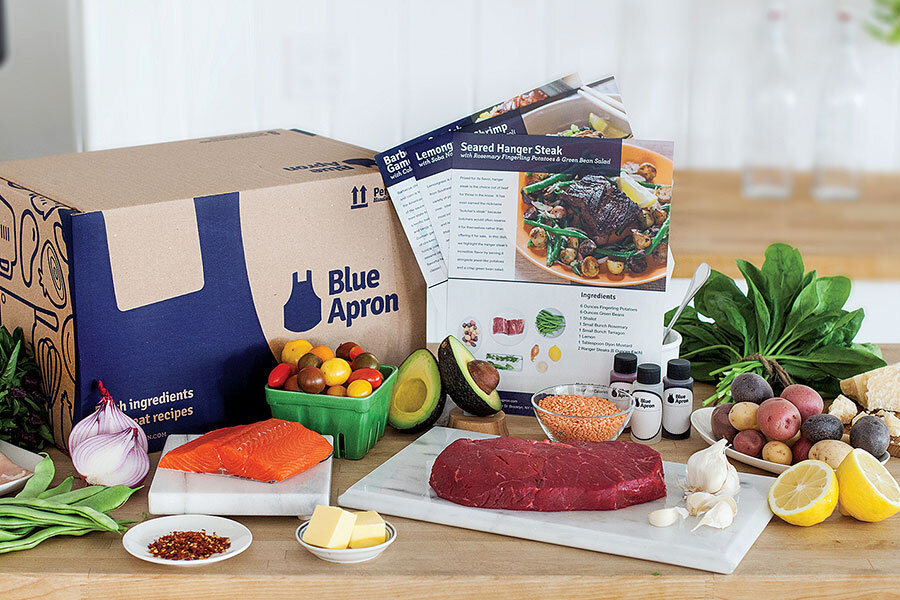 This is an illustration to organic meal kits