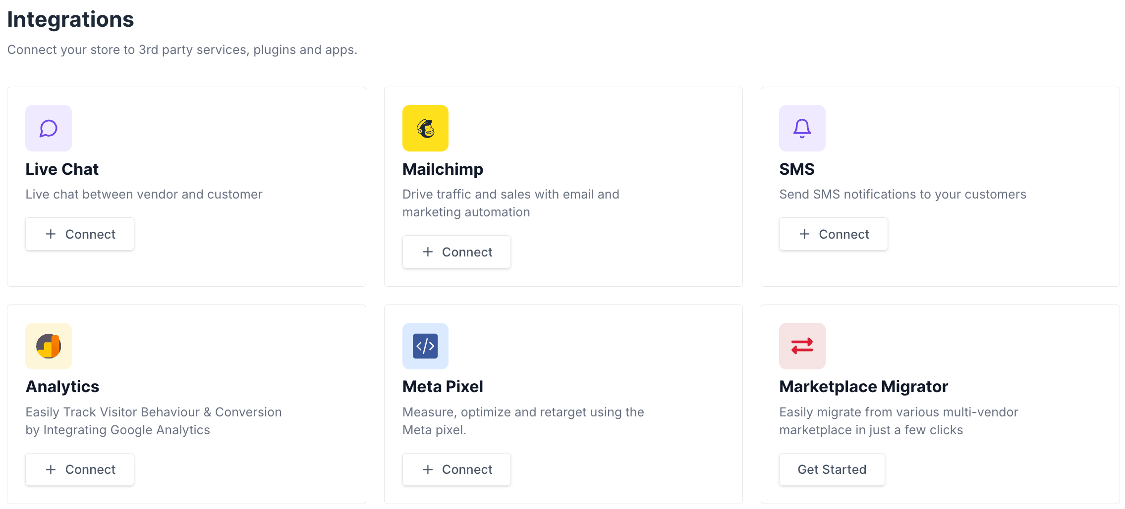 Dokan Cloud integrations