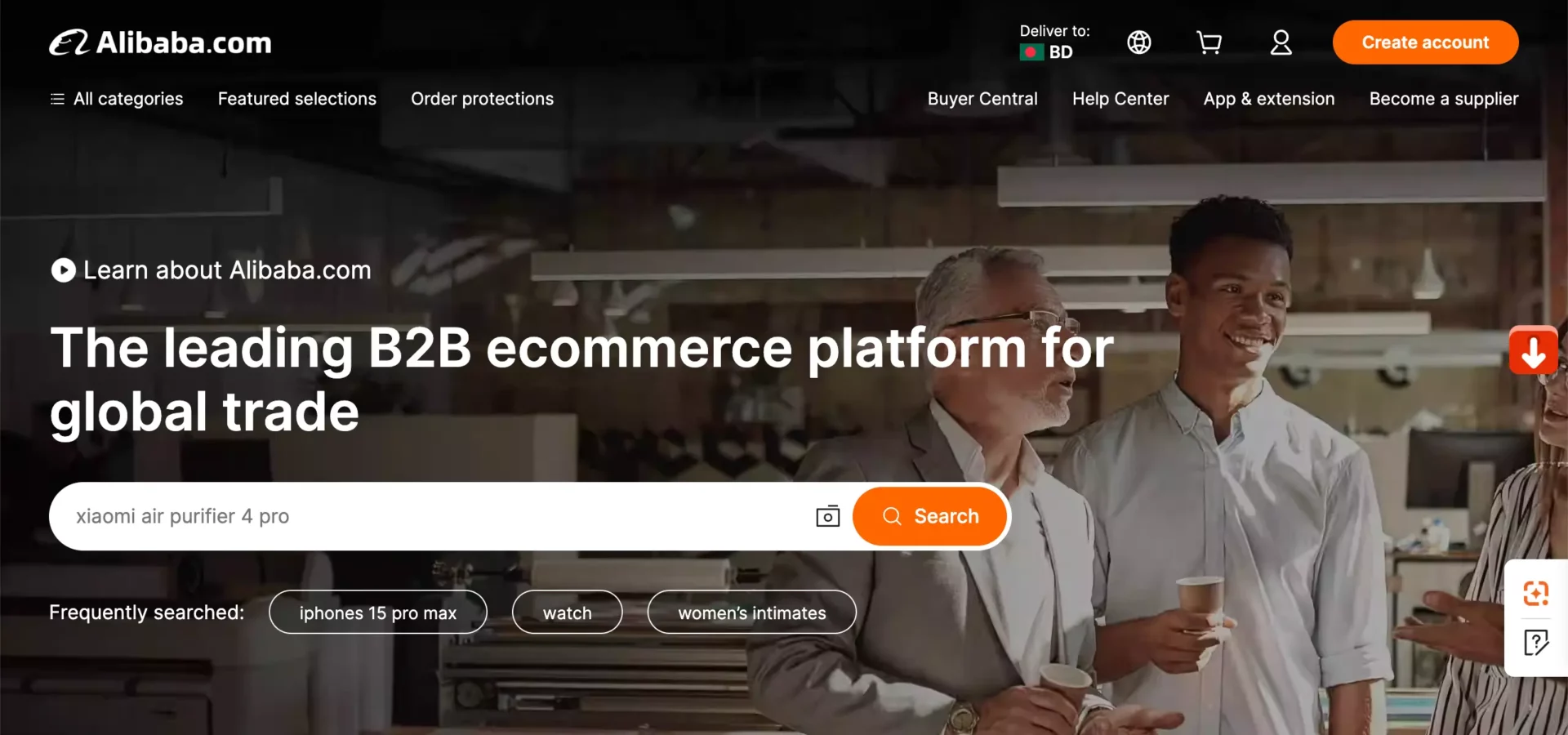 Alibaba marketplace