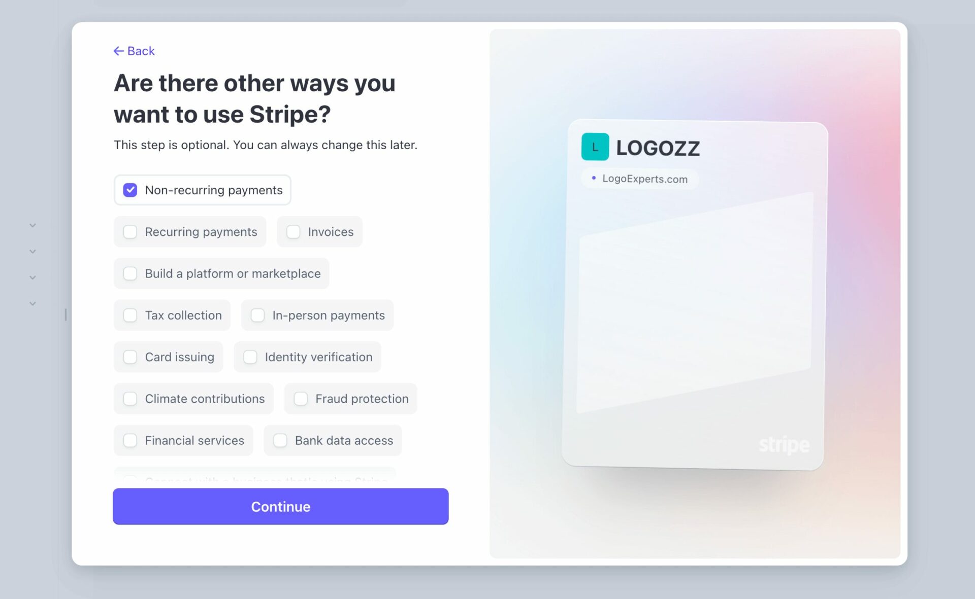 Set Up Your Stripe Account for Express