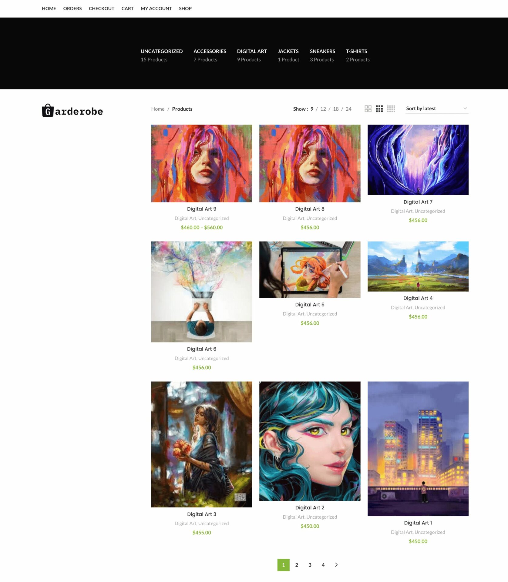 This is a screenshot of the marketplace