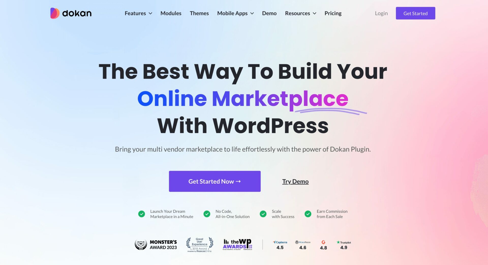 Discovering Dokan for a Complex Marketplace Project