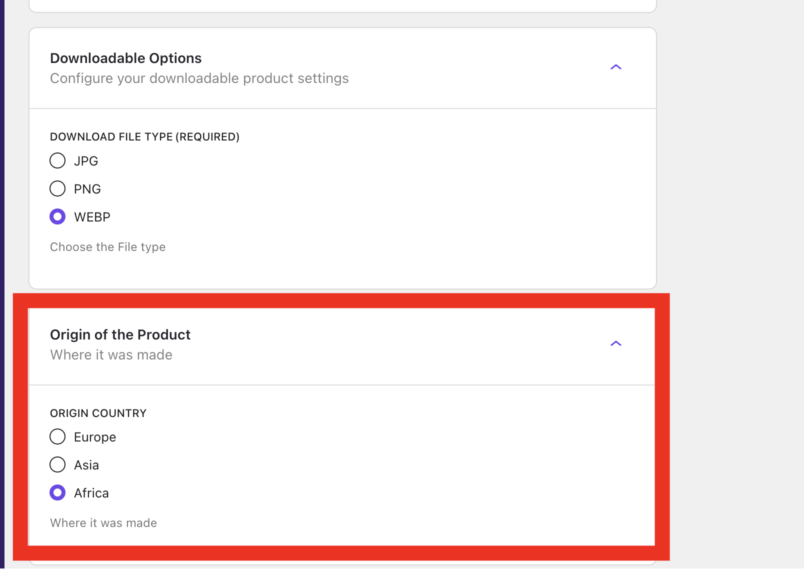 Custom block added in the frontend