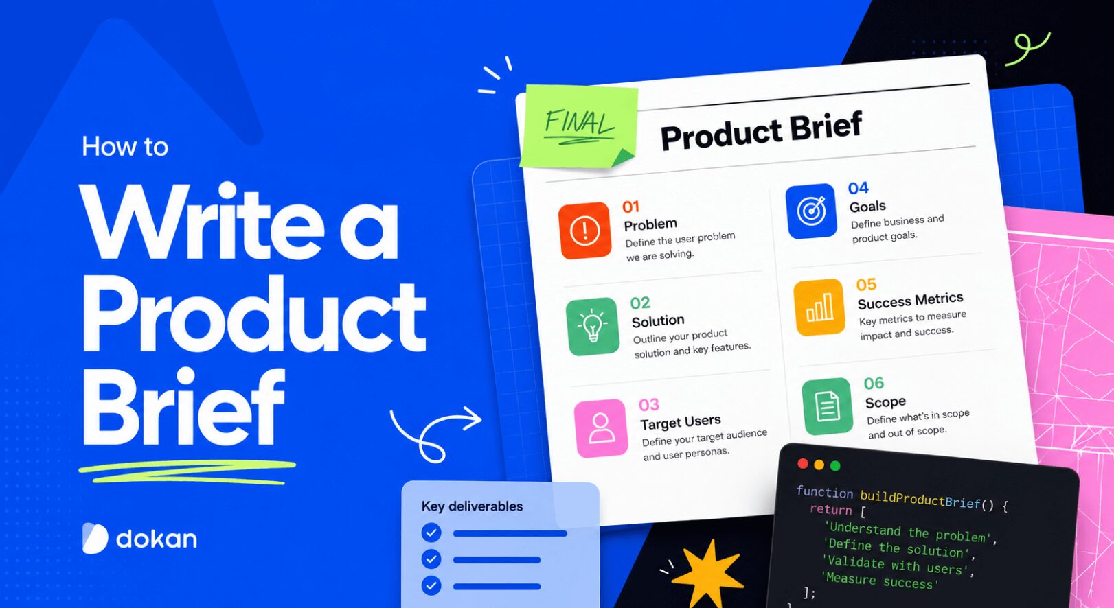 How to Write a Product Brief (With Examples + Free Template)
