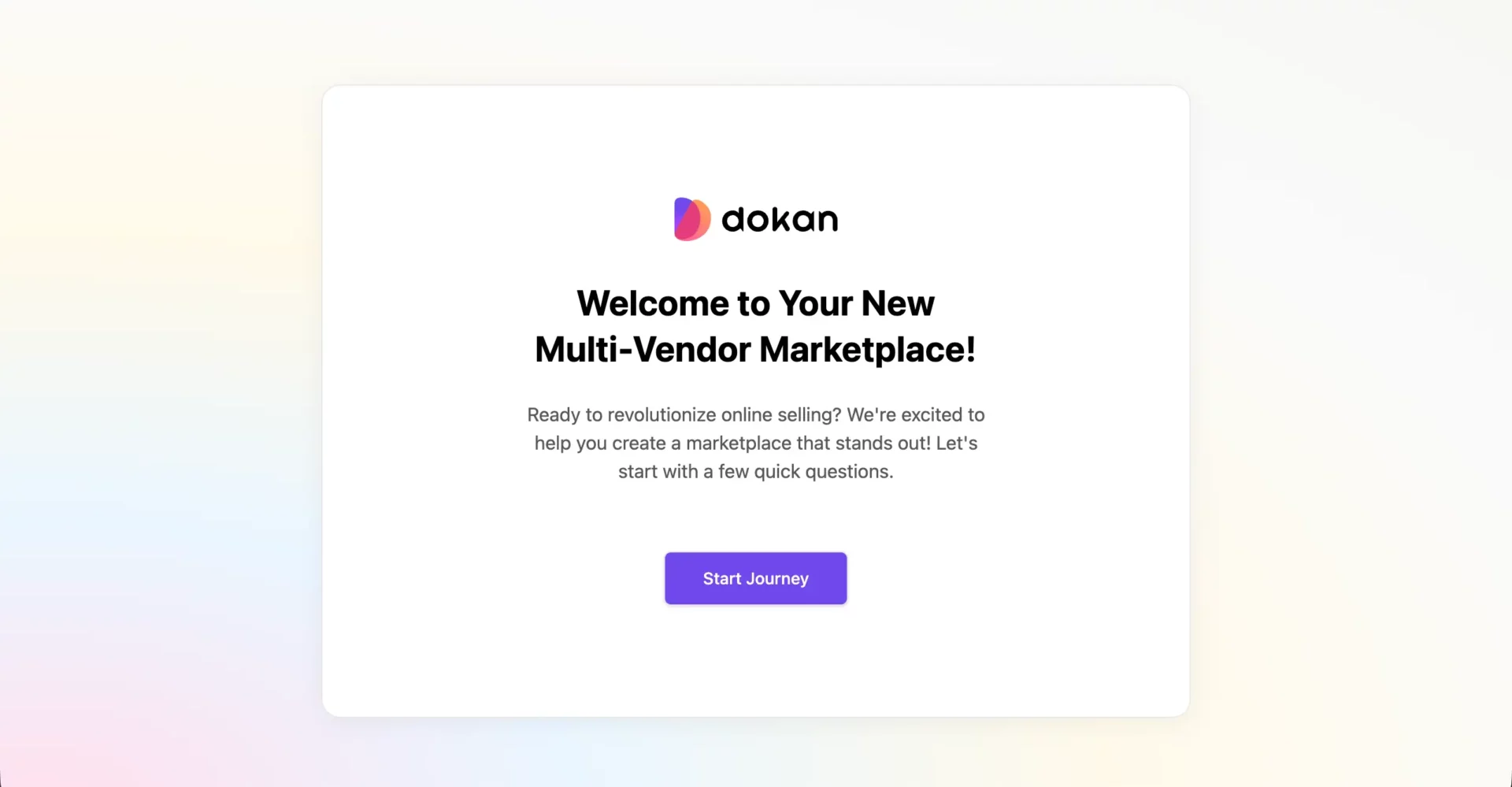 Set Up Dokan to Build Your Marketplace