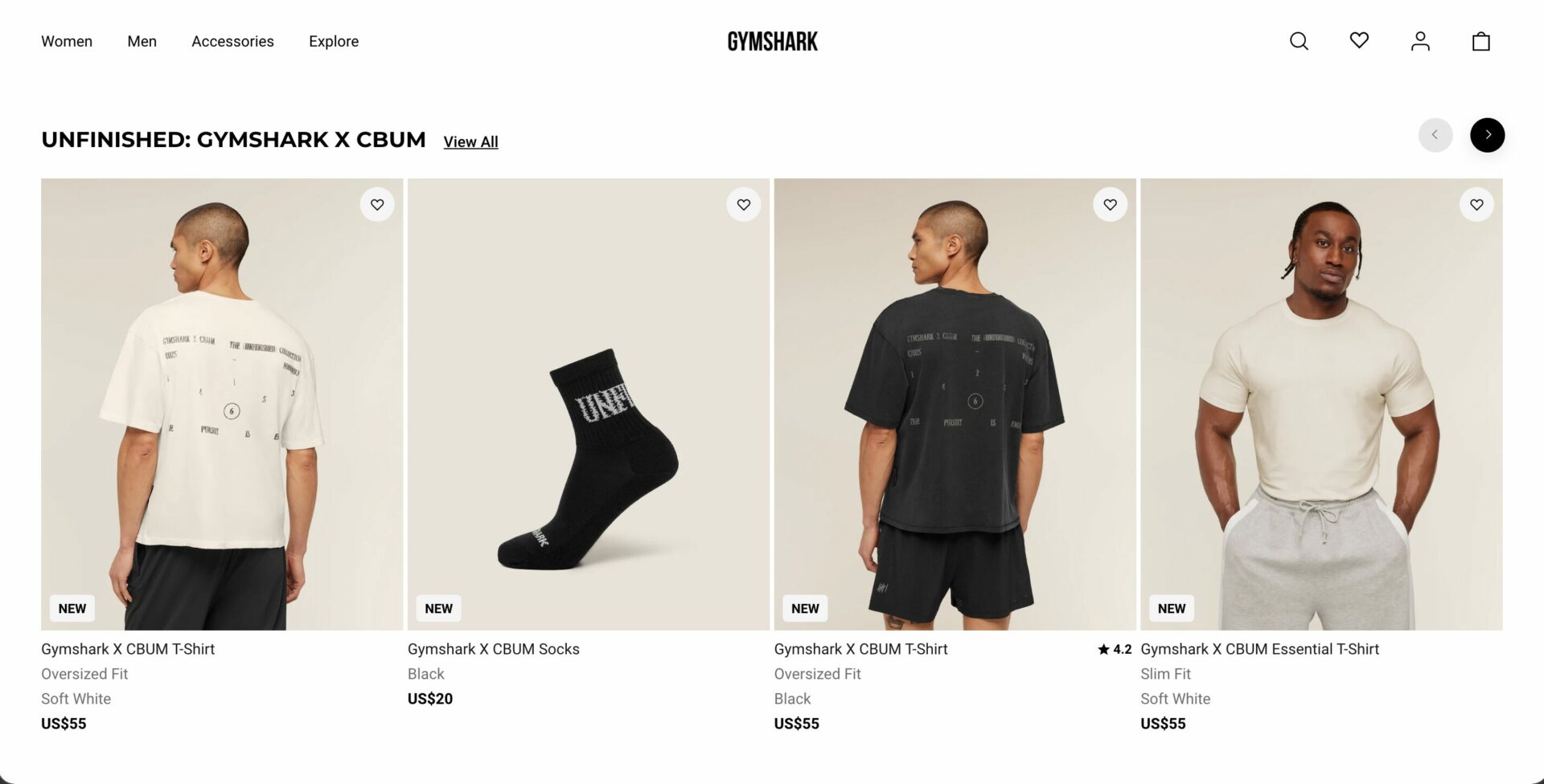 Gymshark website