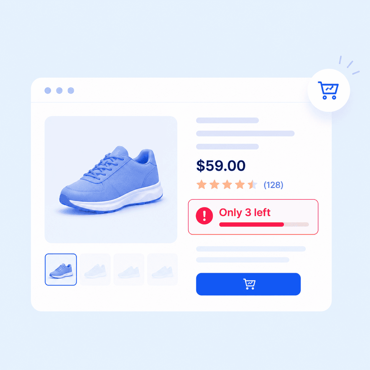 This is a screenshot of Boost sales with limited stock_Sync online and offline inventory