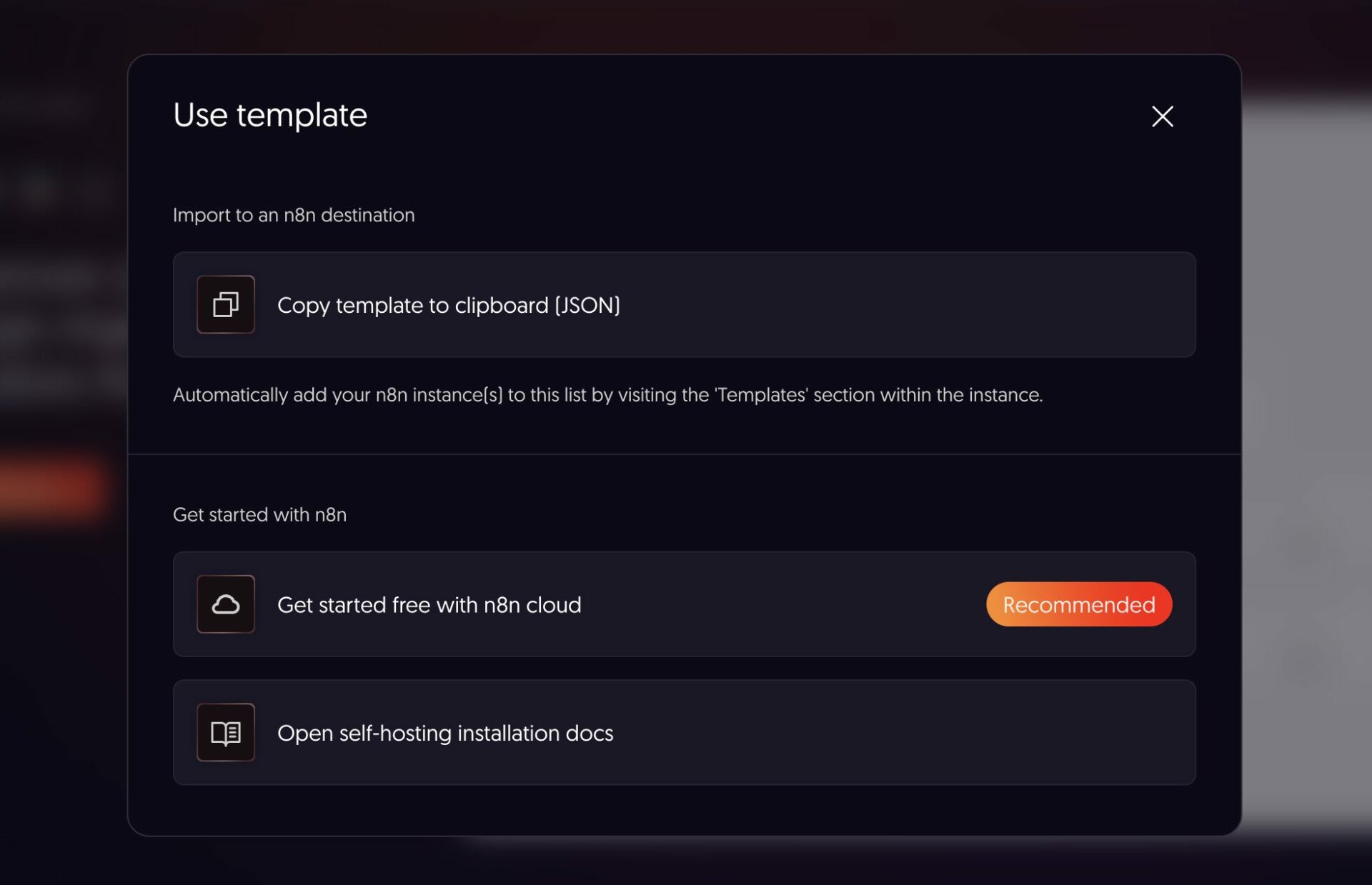 copy the n8n workflow with Dokan