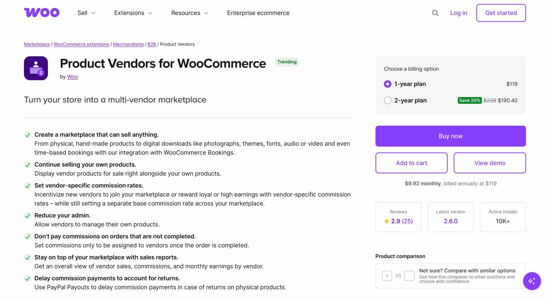 Best WooCommerce Multi-Vendor Plugins
