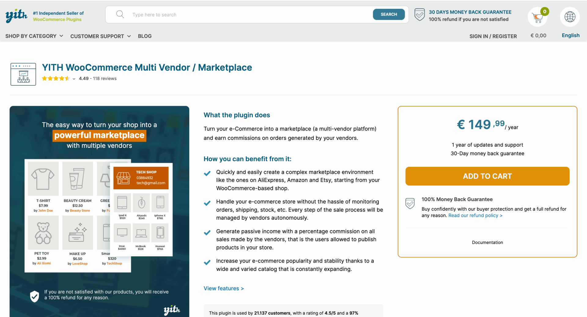 Best WooCommerce Multi-Vendor Plugins